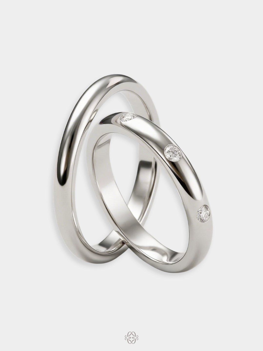 Anillo Alianza de Oro con Diamantes | Fides